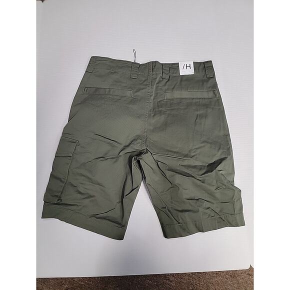 Selected Homme Chino Shorts Mid Rise Zip Fly Cargo Pocket Men Size P/S (B2) - Picture 3 of 3